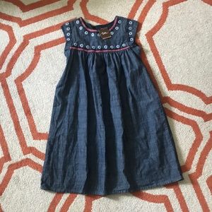 Tea Girls Embroidered Dress-NWT